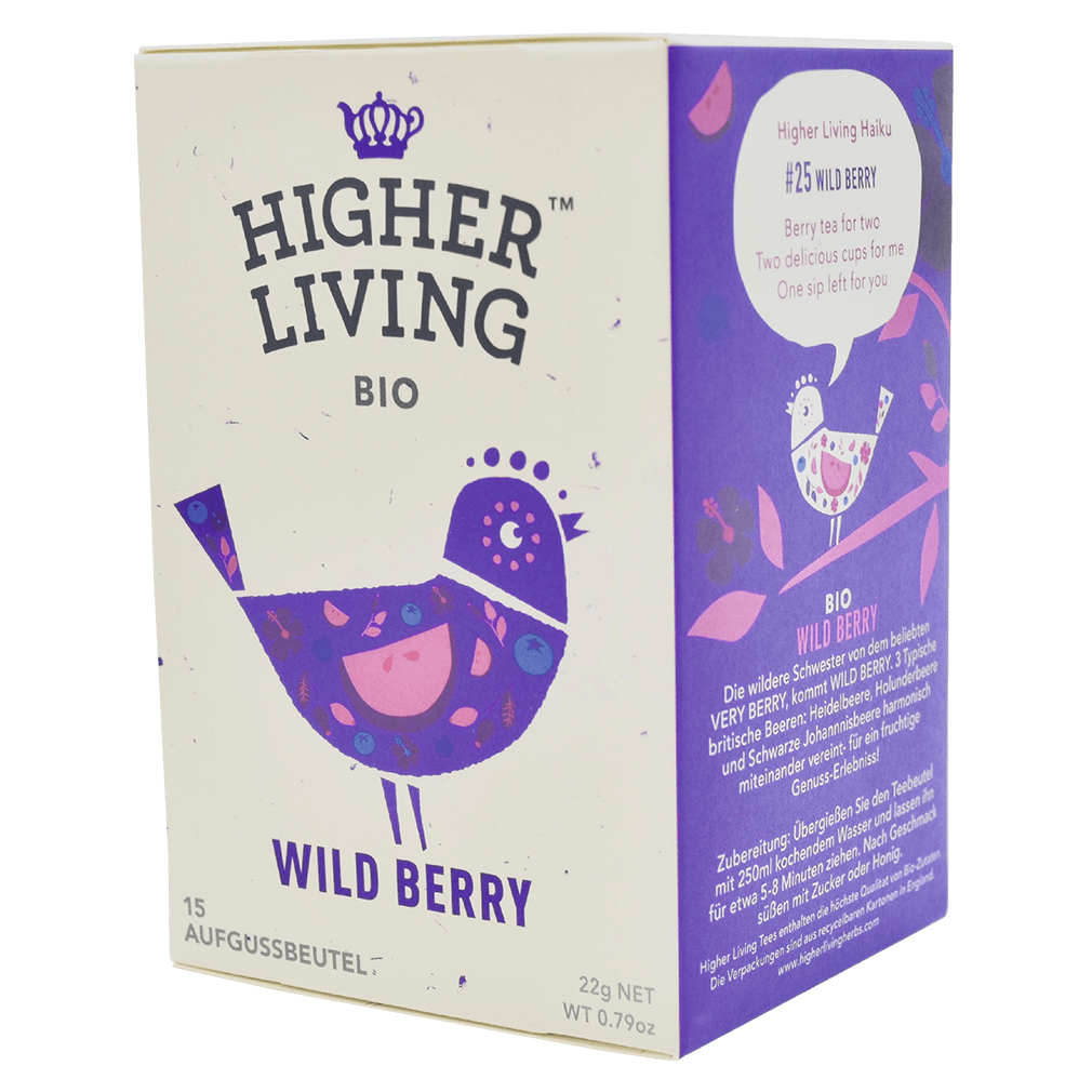 Bio Wild Berry, 15Btl von Higher Living
