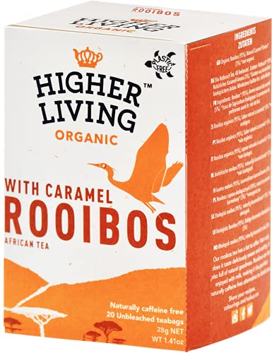 Higher Living Bio Rooibos Karamell, 20Btl 40 g Higher Living Bio Rooibos Karamell, 20Btl 40 g von Higher Living