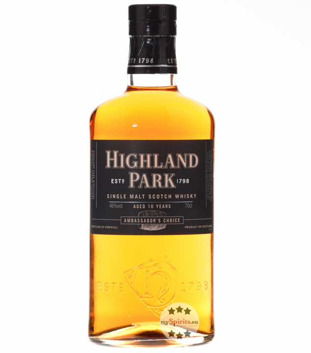Highland Park 10 Jahre Ambassador’s Choice Whisky (46 % vol., 0,7 Liter) von Highland Park