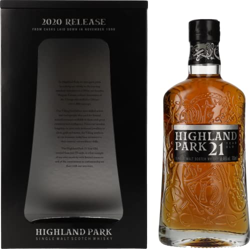 Highland Park 21 Years Old Single Malt Scotch Release 2019 Whisky, 700 ml von Highland Park