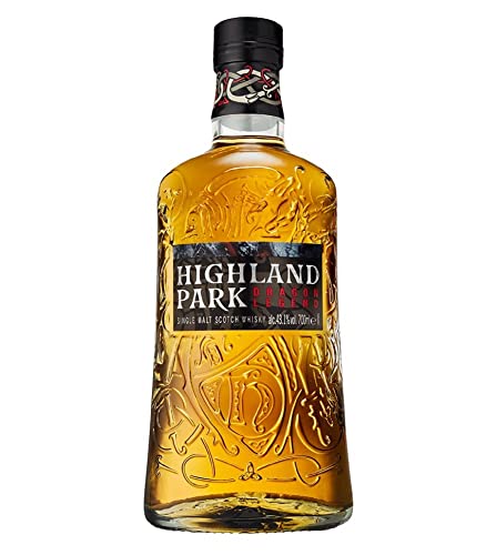 Highland Park Dragon Legend | Single Malt Scotch Whisky | intensives, aromatisches Raucharoma, inspiriert durch die Wikinger-Saga | 43% Vol. | 700ml Einzelflasche von Highland Park