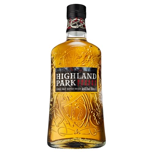 Highland Park Dragon Legend | Single Malt Scotch Whisky | intensives, aromatisches Raucharoma, inspiriert durch die Wikinger-Saga | 43% Vol. | 700ml Einzelflasche von Highland Park