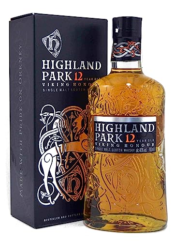 Highland Park Single Malt Scotch Whisky 12 Jahre alt 700ml Pack (70cl) von Highland Park