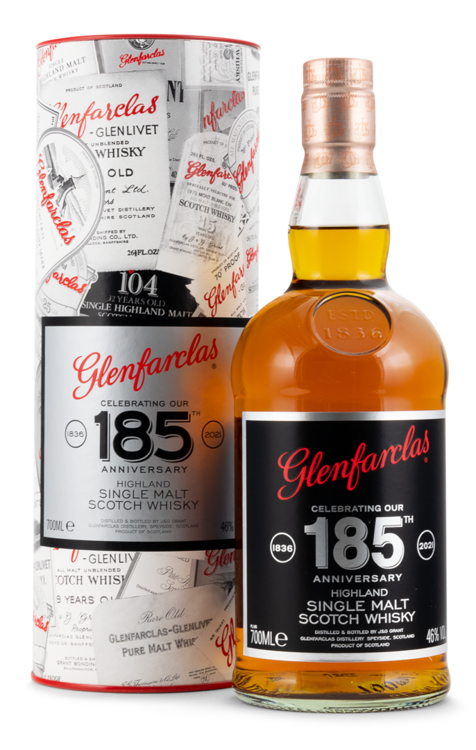 Glenfarclas Celebrating our 185th Anniversary von J. & G. Grant · Glenfarclas Distillery