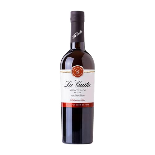 Hijos de Rainera Pérez Marín La Guita Amontillado en Rama Palomino Fino Jerez-Xérès-Sherry Medium Flasche 50 cl Verstärkter Wein Hijos de Rainera Pérez Marín La Guita Amontillado en Rama Palomino Fino Jerez-Xérès-Sherry Medium Flasche 50 cl Verstärkter Wein von Hijos de Rainera Pérez Marín