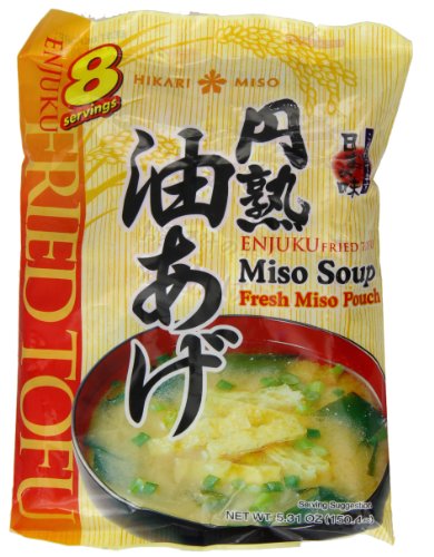 Hikari Enjyuku Miso Suppe Aburaage 8 Portionen Hikari Enjyuku Miso Suppe Aburaage 8 Portionen von HIKARI