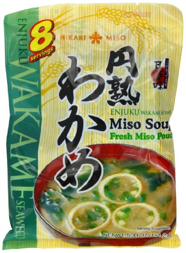 Hikari Enjyuku Miso Suppe Wakame 8 Portionen (6 Stück) von Hikari Miso