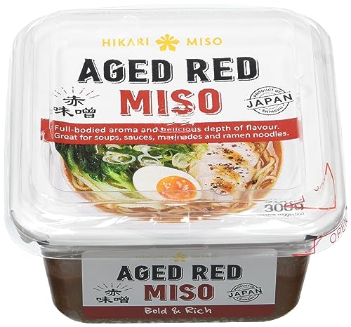 Hikari Miso Aged Red Miso, fermentierte Miso-Paste aus Japan, 300 g Hikari Miso Aged Red Miso, fermentierte Miso-Paste aus Japan, 300 g von Hikari Miso