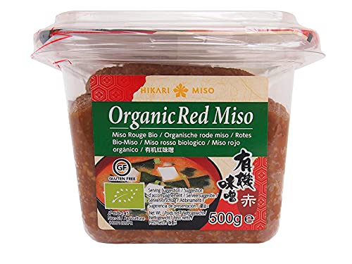 Hikari Miso Natürliche Bio Miso-Paste, rot, 500 g von Hikari Miso