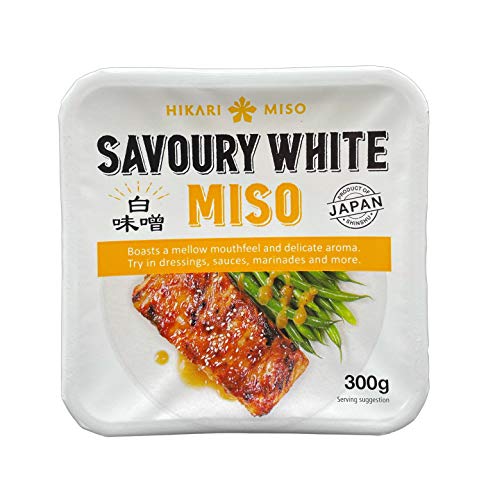 Hikari Miso Savoury White Miso Paste, weiße Miso-Paste aus Japan, 300 g Hikari Miso Savoury White Miso Paste, weiße Miso-Paste aus Japan, 300 g von Hikari Miso