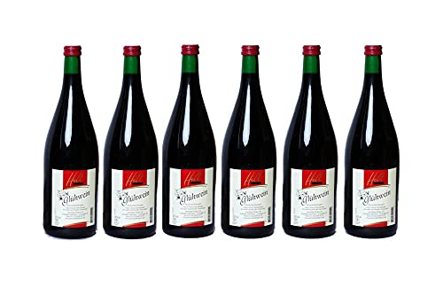 6x Hill Glühwein rot 1.0 Ltr mit 12% Alkohol ohne MHD 6x Hill Glühwein rot 1.0 Ltr mit 12% Alkohol ohne MHD von Hill