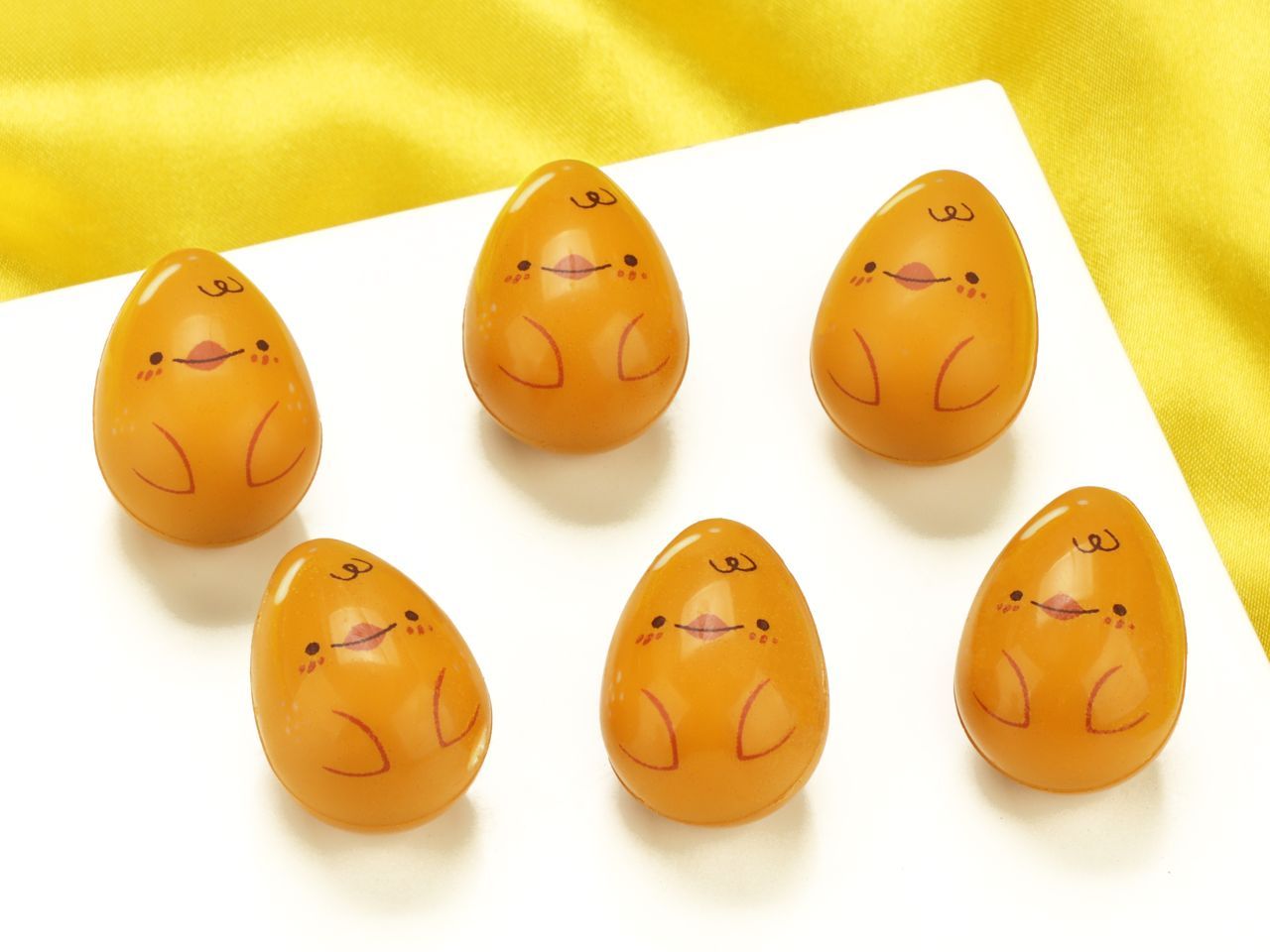 3D Schokoladen Ei Küken 6tlg. 3D Schokoladen Ei Küken 6tlg. von Cake-Masters