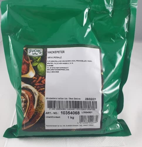 Hackepeter Gewürzsalz FUCHS VE 1kg Hackepeter Gewürzsalz FUCHS VE 1kg von Hilliger
