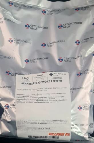 Makrelen Aufstreu Gewürz Pfeffer NESSE 1kg von Hilliger