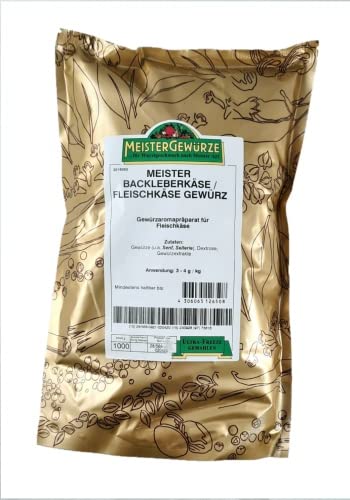 Meistergewürz Backleberkäse Fleischkäse 1KG von Hilliger