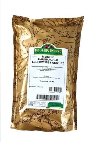 Meistergewürz Hausmacher Leberwurst Menge 1 kg von Hilliger