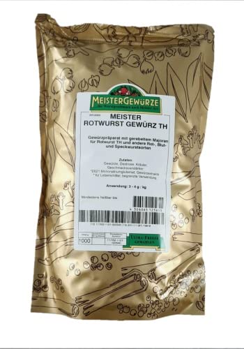 Meistergewürz Rotwurst Blutwurst TH VE 1kg von Hilliger