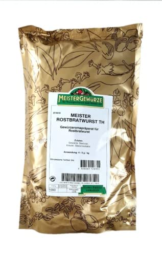 Meistergewürz Thüringer Rostbratwurst Menge 1 kg von Hilliger