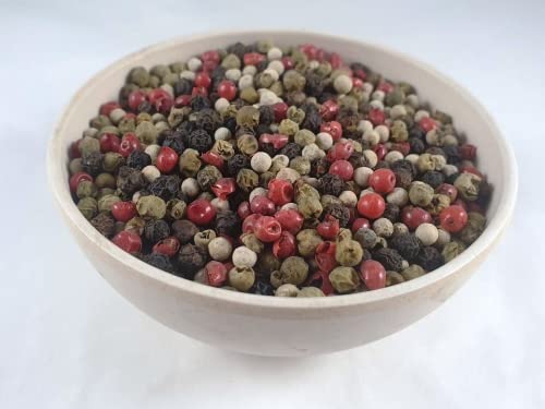 Pfefferkörner bunt 4 Pfeffer Gewürzmischung ganz VE 500g Pfefferkörner bunt 4 Pfeffer Gewürzmischung ganz VE 500g von Hilliger