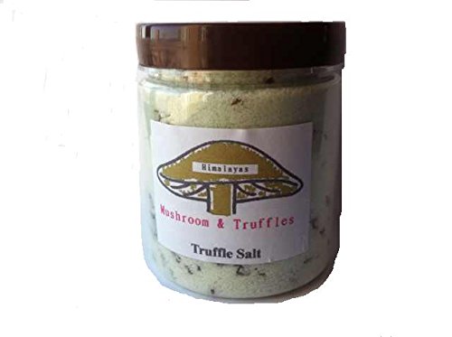 Salz mit Trüffeln 240 Gramm, Edel Himalaya schwarze Trüffel von Himalayas Mushroom & Truffles