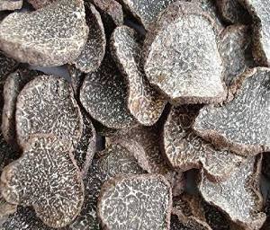 Schwarz Winter Trüffelscheiben getrocknet 160 Gramm von Himalayas Mushroom & Truffles
