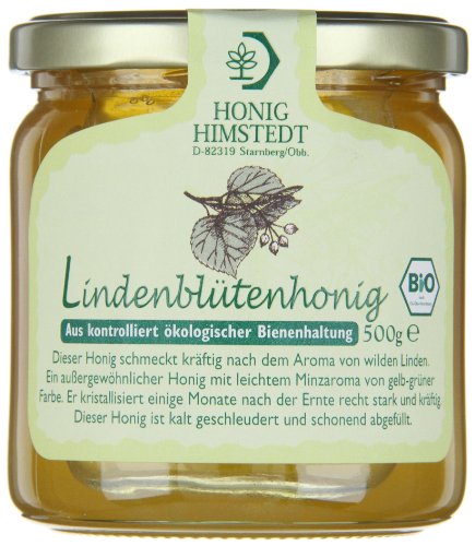 Himstedt Lindenblütenhonig, 6er Pack (6 x 500 g) - Bio von Himstedt