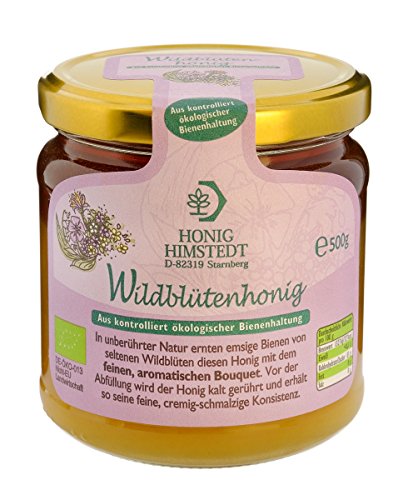 Himstedt Wildblütenhonig cremig, 1er Pack (1 x 500 g) von Himstedt