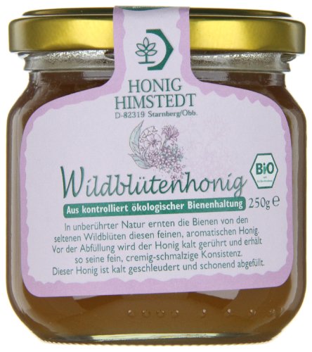 Himstedt Wildblütenhonig cremig, 6er Pack (6 x 250 g) - Bio von Himstedt
