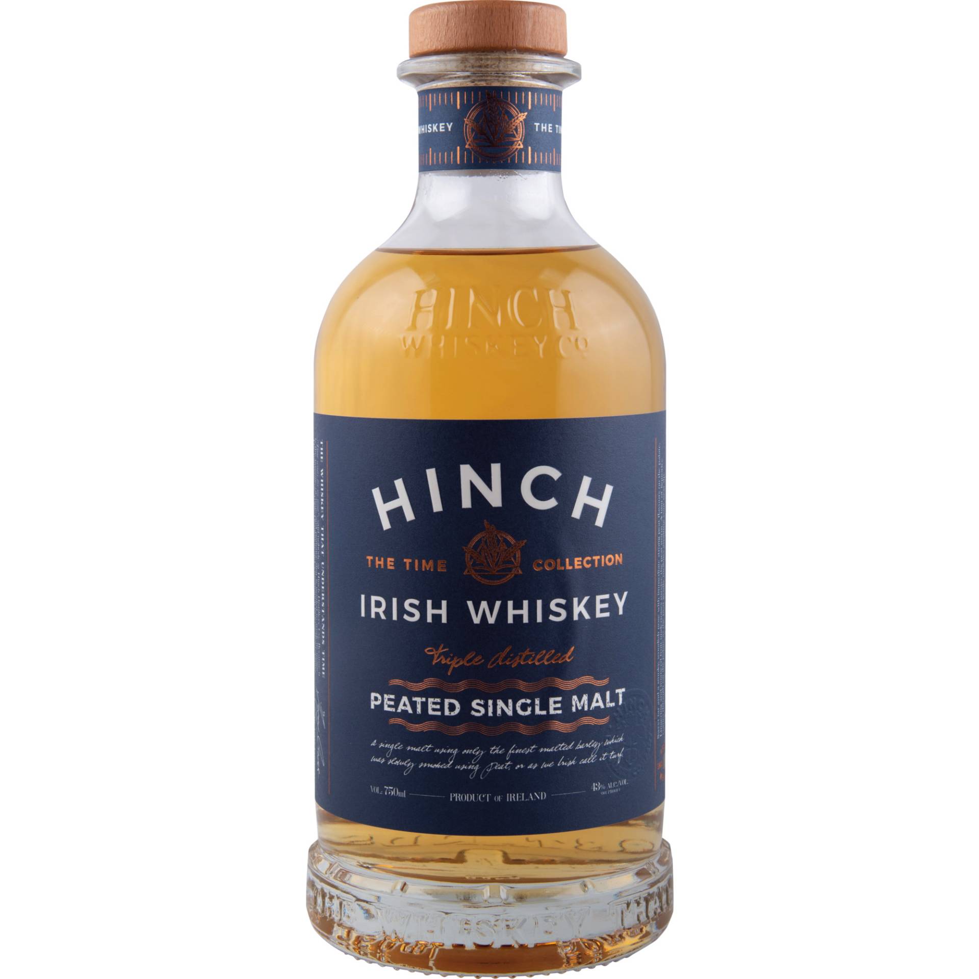 Hinch Peated Single Malt Irish Whiskey, Irland, 0,7 L, 43 Vol., Spirituosen Hinch Peated Single Malt Irish Whiskey, Irland, 0,7 L, 43 Vol., Spirituosen von Hinch Distillery Ltd. 19 Carryduff Road BT27 6TZ N Ireland