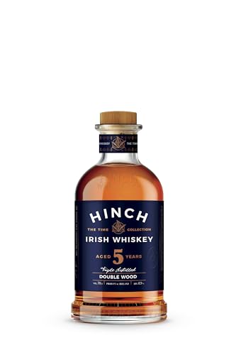 Hinch Distillery Double Wood 5yo 43Prozent vol Irish Whiskey Blend Blended Whisky (1 x 0.7 l) von Hinch Distillery