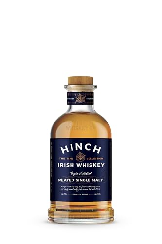 Hinch Distillery Peated Single Malt 43Prozent vol Irish Single Malt Whiskey Single Malt Whisky (1 x 0.7 l) von Hinch Distillery