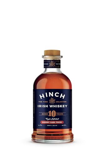Hinch Distillery Sherry Finish 10yo 43Prozent vol Irish Whiskey Blend Blended Whisky (1 x 0.7 l) von Hinch Distillery