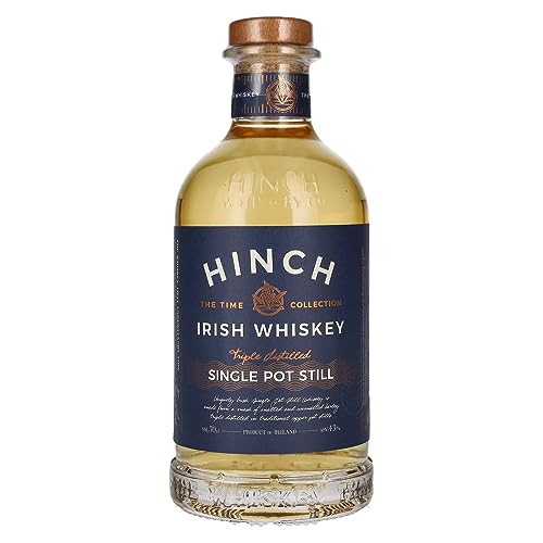 Hinch Distillery Single Pot Still 43Prozentvol Irish Single Malt Whisky (1 x 0.7 l) von Hinch Distillery