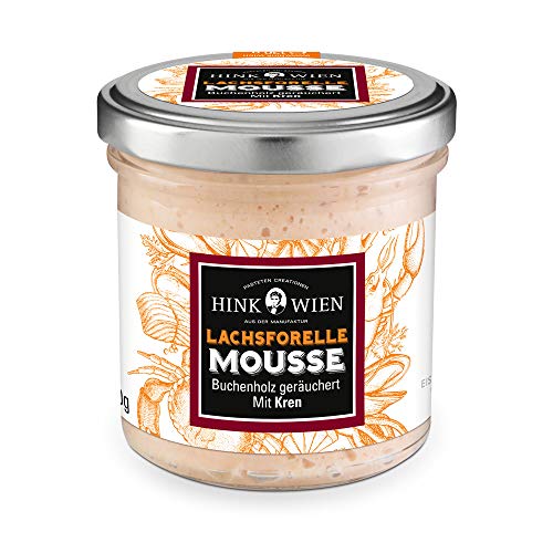 HINK - Fisch Edition Lachsforellen-Mousse - 130g von Hink Pasteten Manufaktur