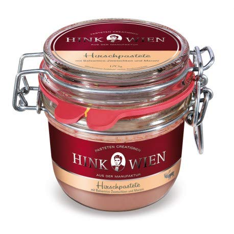Hink Hirschpastete mit Balsamico- Zwetschken und Maroni 170g Hink Hirschpastete mit Balsamico- Zwetschken und Maroni 170g von Hink