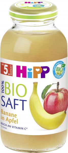 Hipp 100% Bio Saft Banane in Apfel von Hipp