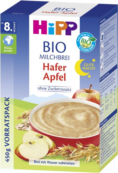 Hipp Bio Milchbrei Gute-Nacht Hafer Apfel Hipp Bio Milchbrei Gute-Nacht Hafer Apfel von Hipp