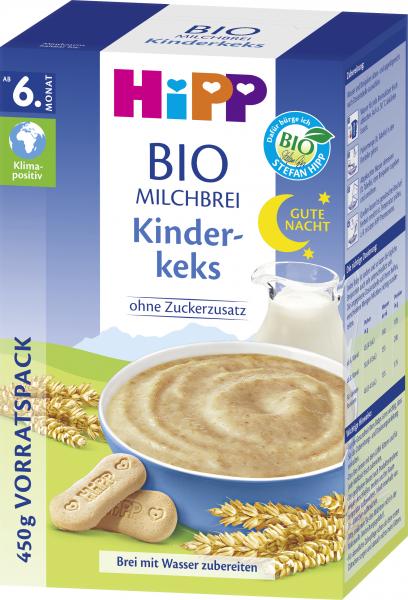 Hipp Bio Milchbrei Gute-Nacht Kinderkeks von Hipp