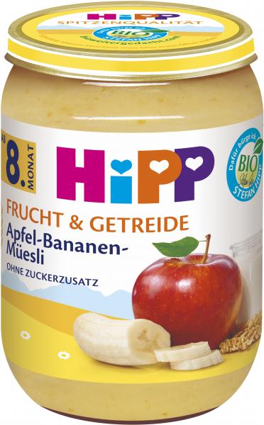 Hipp Frucht & Getreide Apfel-Bananen-Müesli Hipp Frucht & Getreide Apfel-Bananen-Müesli von Hipp