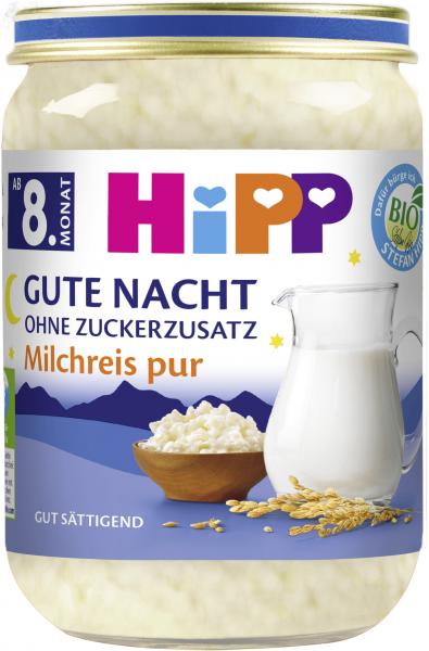 Hipp Gute Nacht Milchreis pur Hipp Gute Nacht Milchreis pur von Hipp
