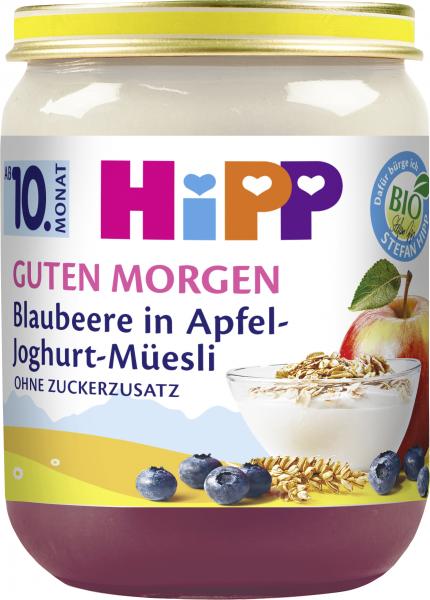 Hipp Guten Morgen Blaubeere in Apfel-Joghurt-Müesli von Hipp