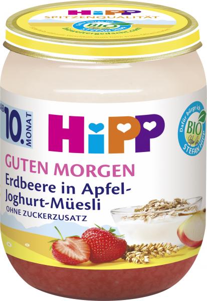 Hipp Guten Morgen Erdbeere in Apfel-Joghurt-Müesli von Hipp