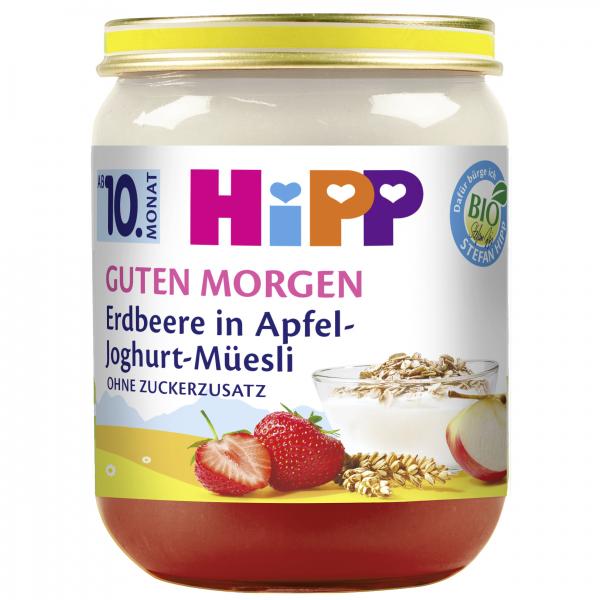 Hipp Guten Morgen Erdbeere in Apfel-Joghurt-Müesli von Hipp