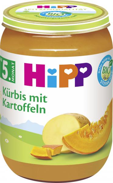 Hipp Kürbis mit Kartoffeln von Hipp