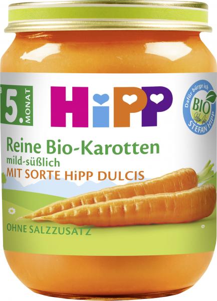 Hipp Reine Bio-Karotten mild-süßlich von Hipp