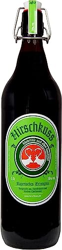 Hirschkuss 38% 1,0l Schnackelverschlussflasche Hirschkuss 38% 1,0l Schnackelverschlussflasche von Hirschkuss