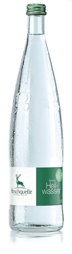 Hirschquelle Natürliches Heilwasser 9 x 0,75L Glasflasche Mehrwegpfand Originalkiste von Hirschquelle