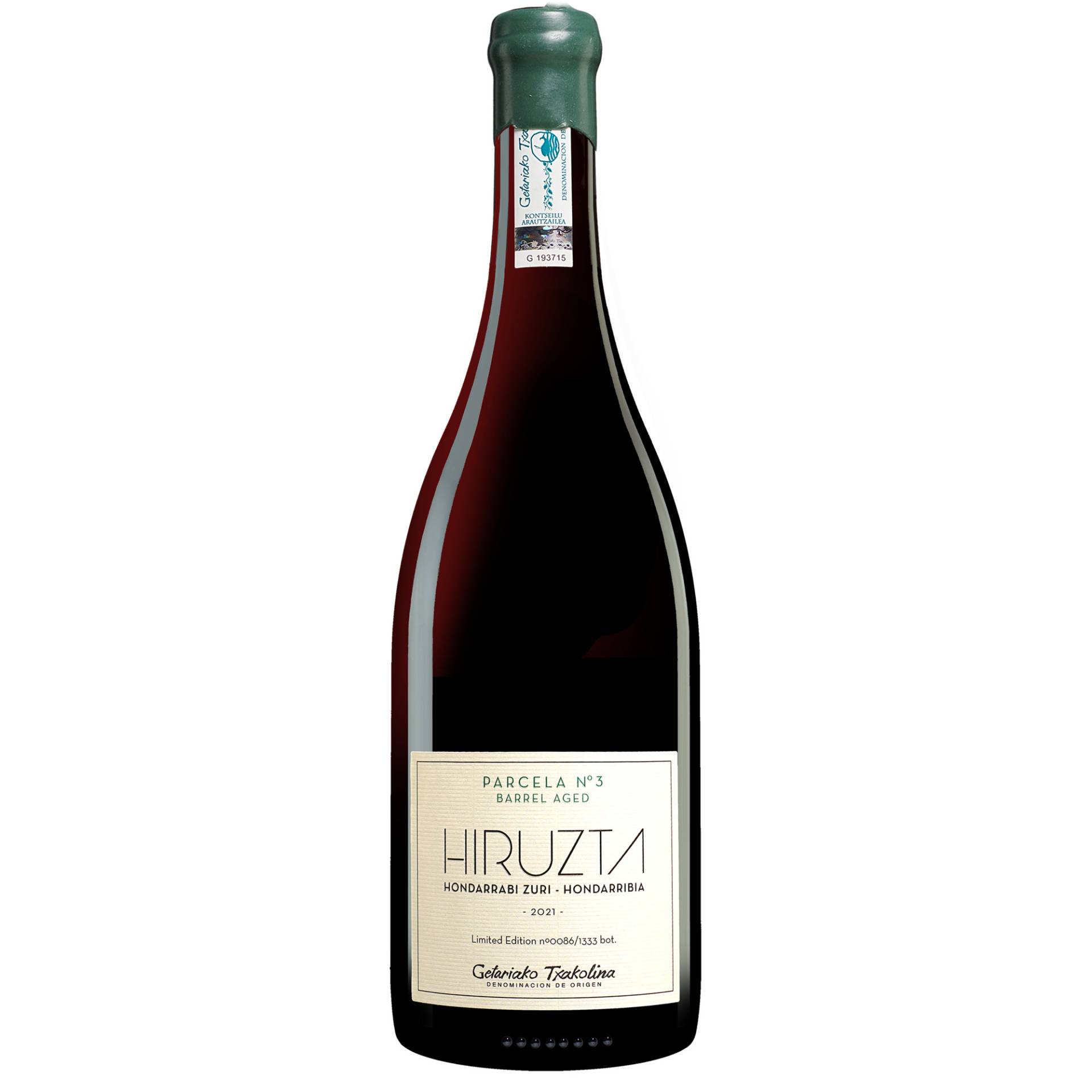 Hiruzta Parcela No.3 2021  0.75L 12.5% Vol. Weißwein Trocken aus Spanien von Hiruzta