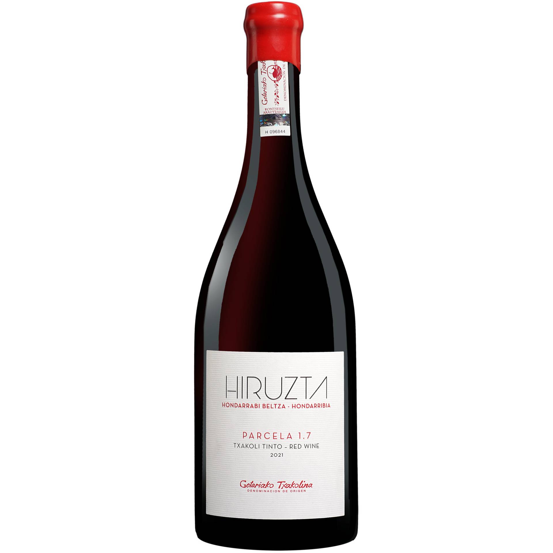 Hiruzta Tinto Parcela 1.7 2021  0.75L 12.5% Vol. Rotwein Trocken aus Spanien von Hiruzta