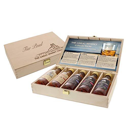 The Gaelic Whisky Collection - Geschenkbox mit individueller Gravur von Historia